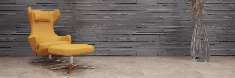 artStone Raumfoto Hormigon 3d gey