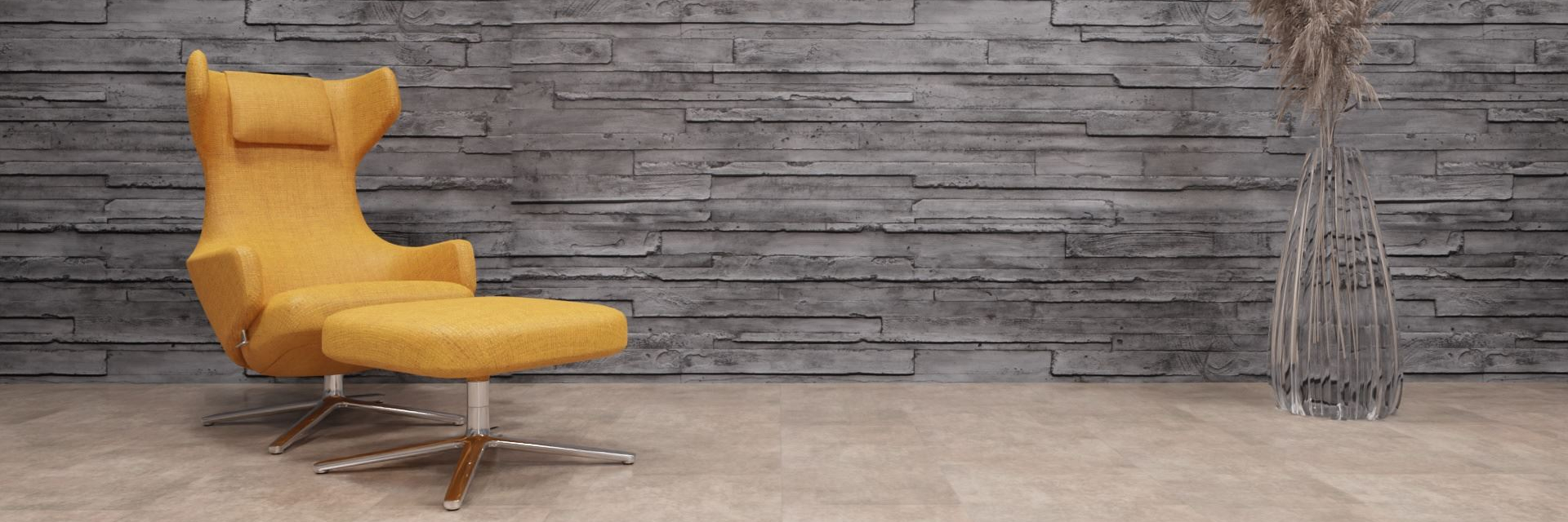 artStone Raumfoto Hormigon 3d intenso