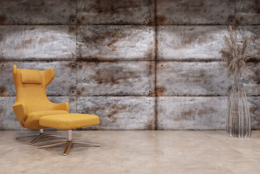 artStone Raumfoto hormigon plus cobriza