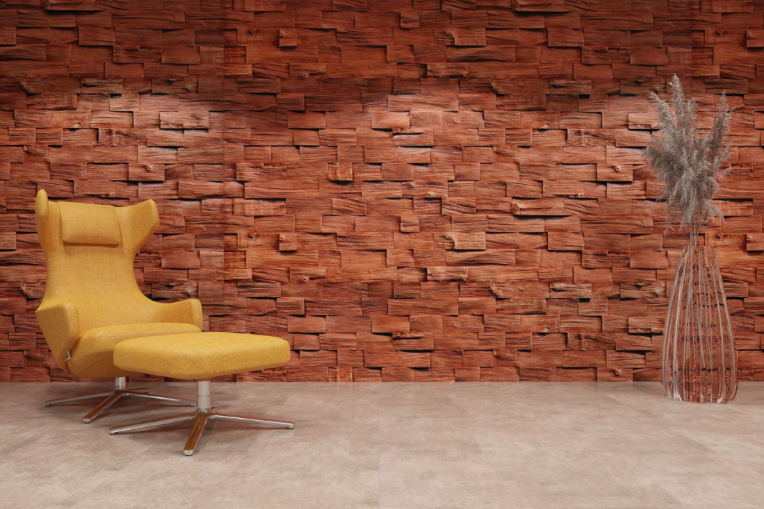 artStone Raumfoto Barbados carmin