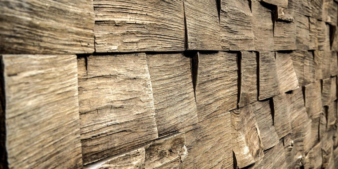 Wood Barbados Perspektivdarstellung - Artstone Wandpaneel