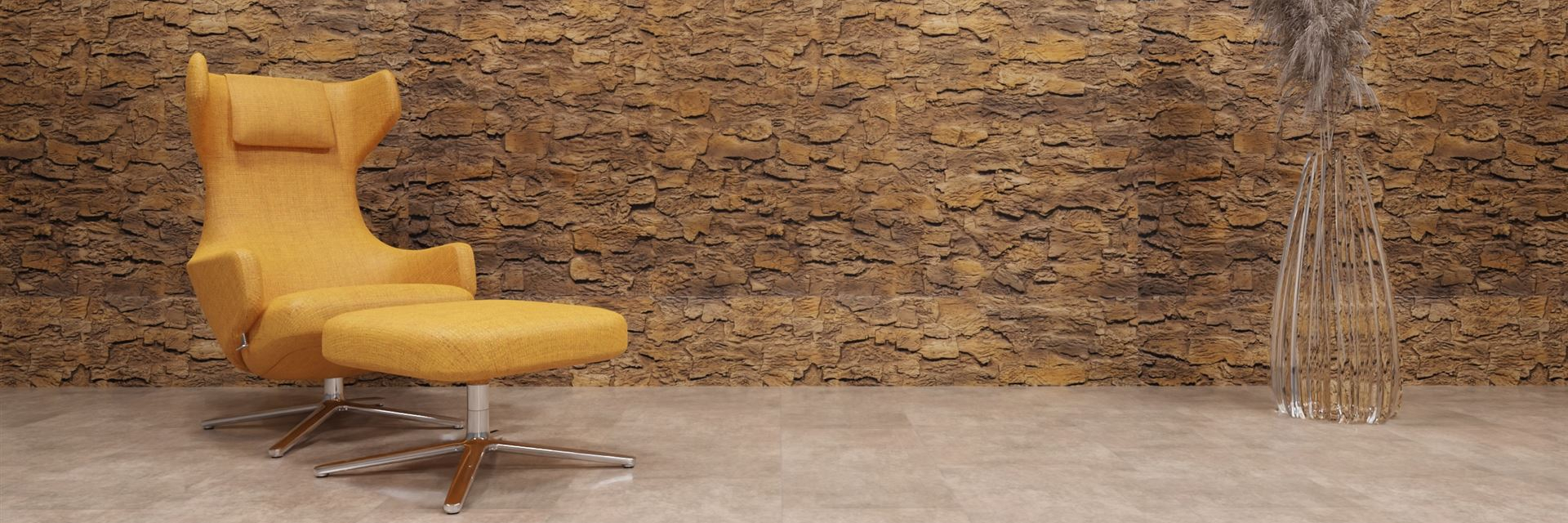 artStone Raumfoto cork qercus ocre