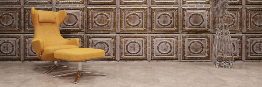 artStone Raumfoto bois creme dor