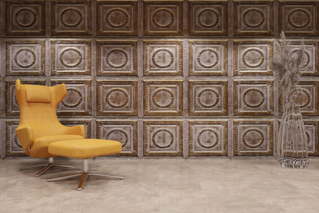 artStone Raumfoto bois creme dor