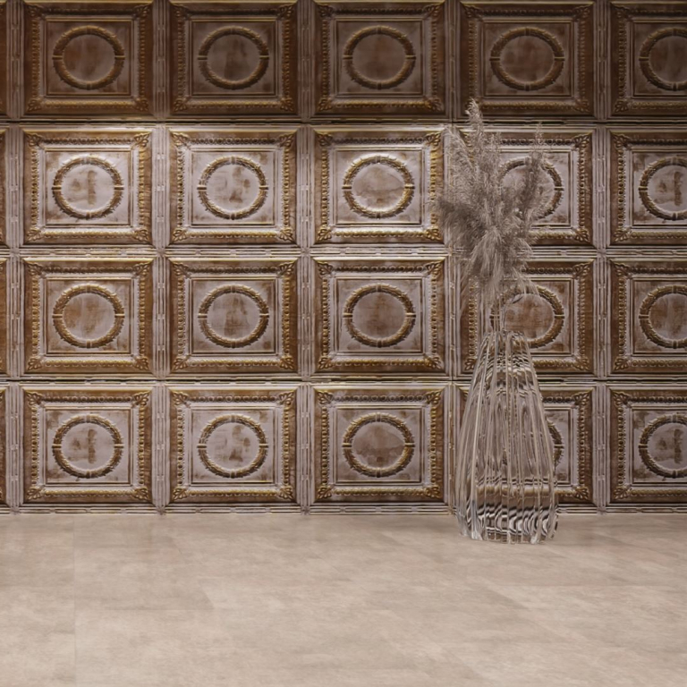 artStone Raumfoto bois creme dor