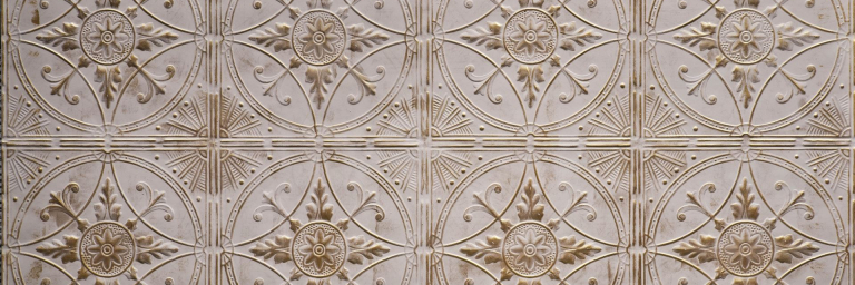 Broderie Creme Dor - Artstone Wandpaneel