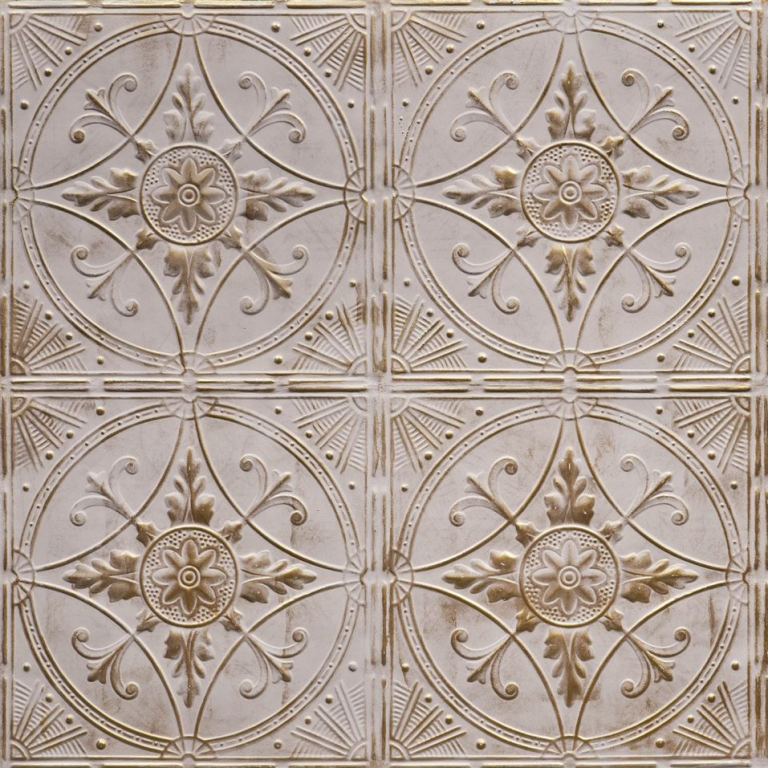 Broderie Creme Dor - Artstone Wandpaneel