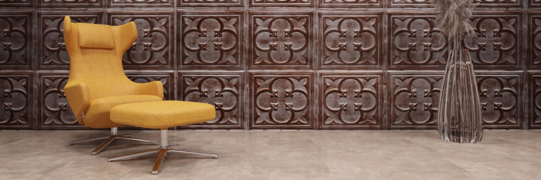 artStone Raumfoto Daisy fonce bronze