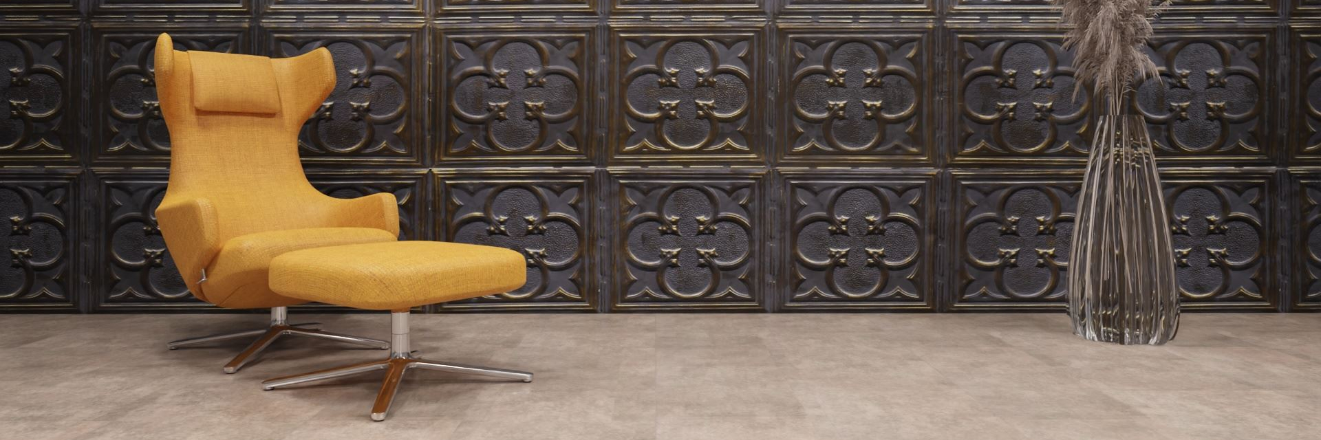 artStone Raumfoto Daisy fonce dor