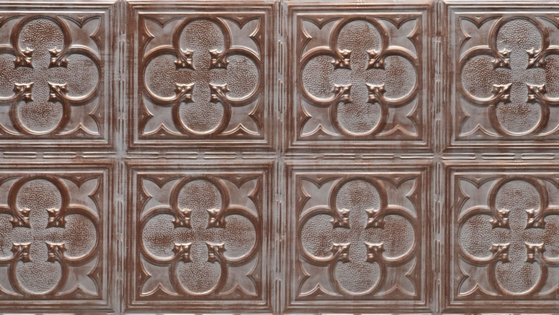 Daisy Fonce Bronze - Artstone Wandpaneel