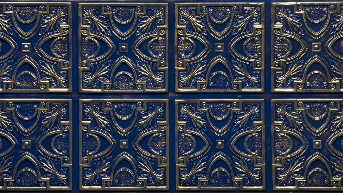 Fontenay Blue Marine Dor - Artstone Wandpaneel