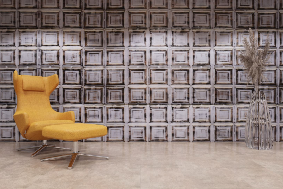 artStone Raumfoto Grenier Blanc Dor Noir