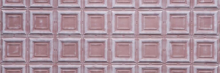 Grenier Rose Blanc - Artstone Wandpaneel