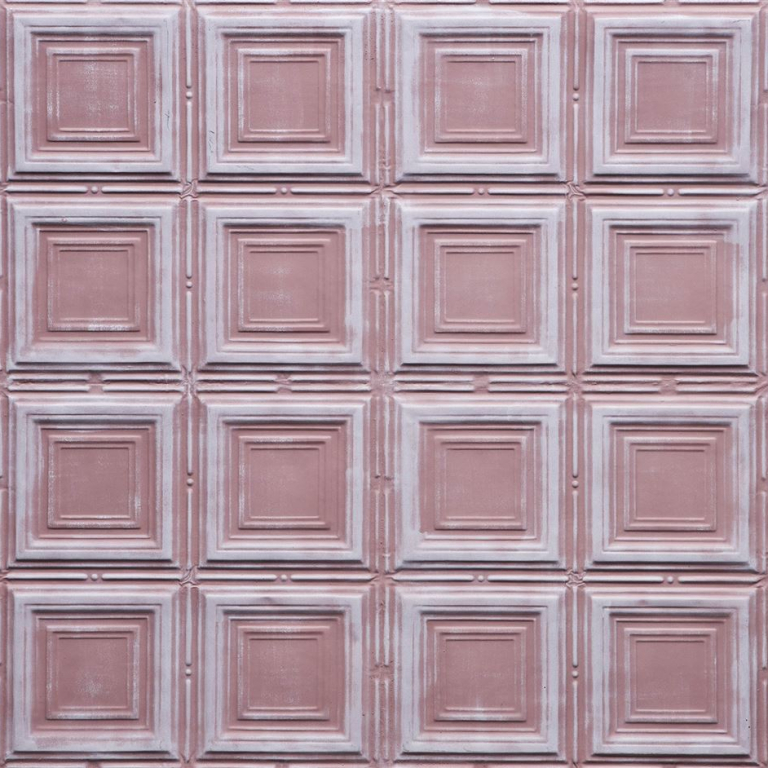 Grenier Rose Blanc - Artstone Wandpaneel