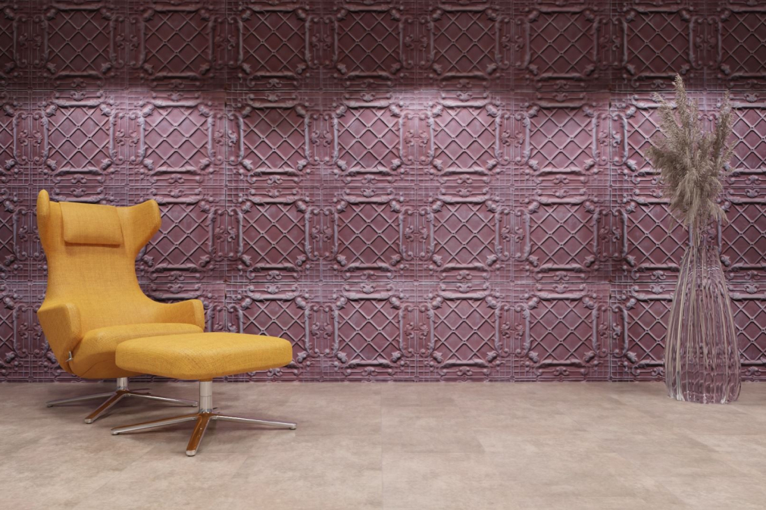 artStone Raumfoto margeux rose blanc