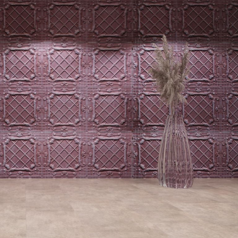 artStone Raumfoto margeux rose blanc