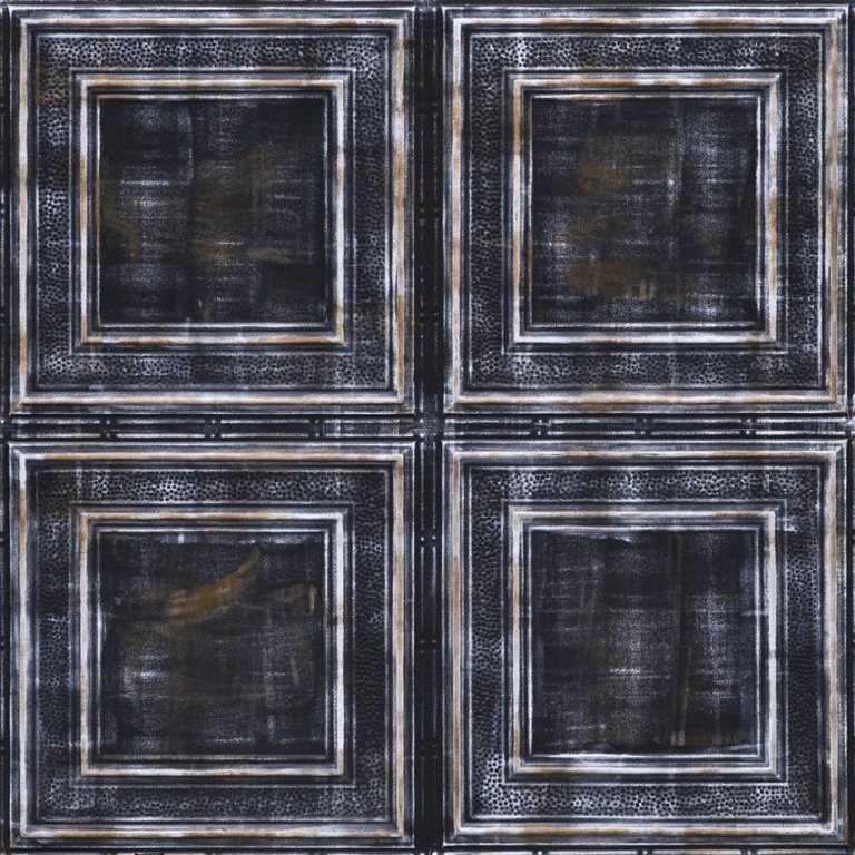 Plafont Noir Blanc - Artstone Wandpaneel