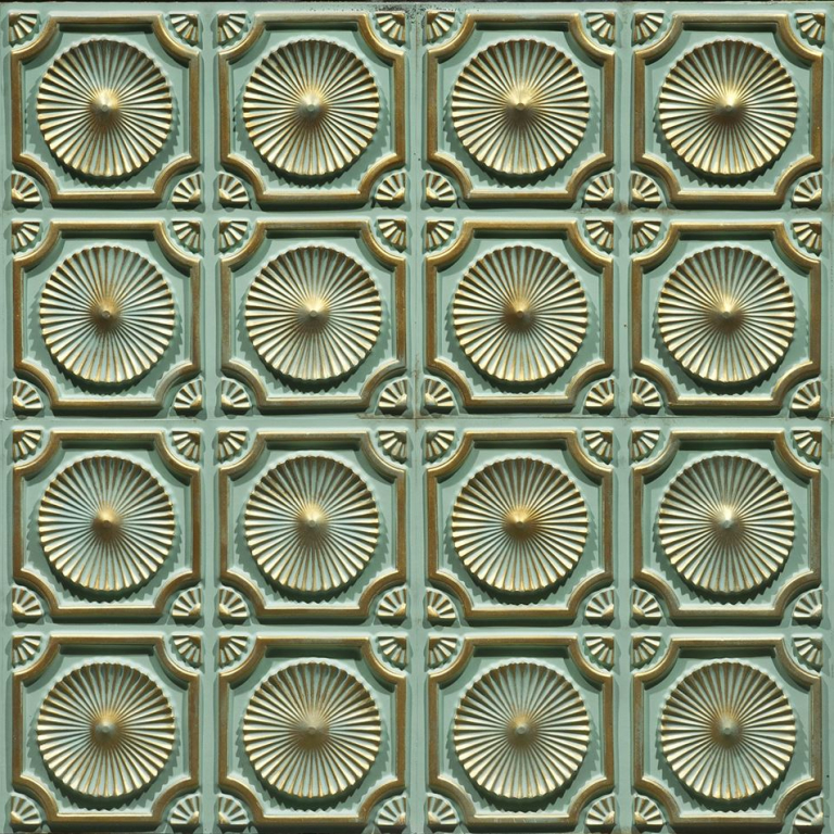 Vermont Fue Vert Doré - Artstone Wandpaneel