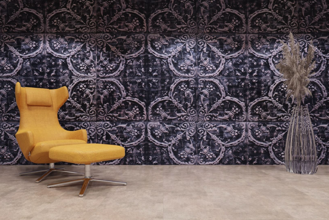 artStone Raumfoto Versaillles anthracite rose