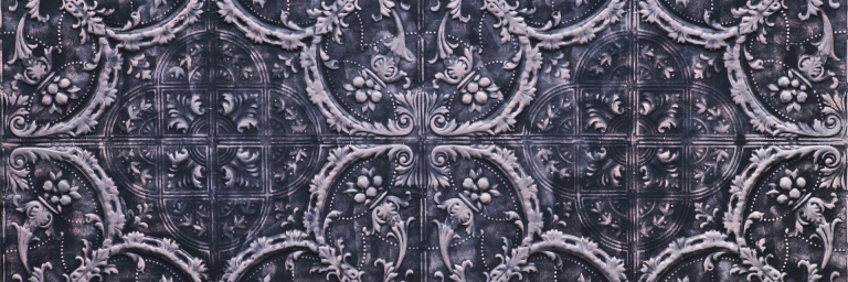 Versailles Anthracite Rose - Artstone Wandpaneel