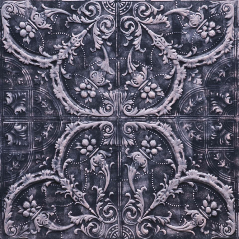 Versailles Anthracite Rose - Artstone Wandpaneel