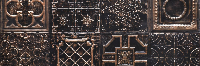 Victorian Noir Bronze - Artstone Wandpaneel