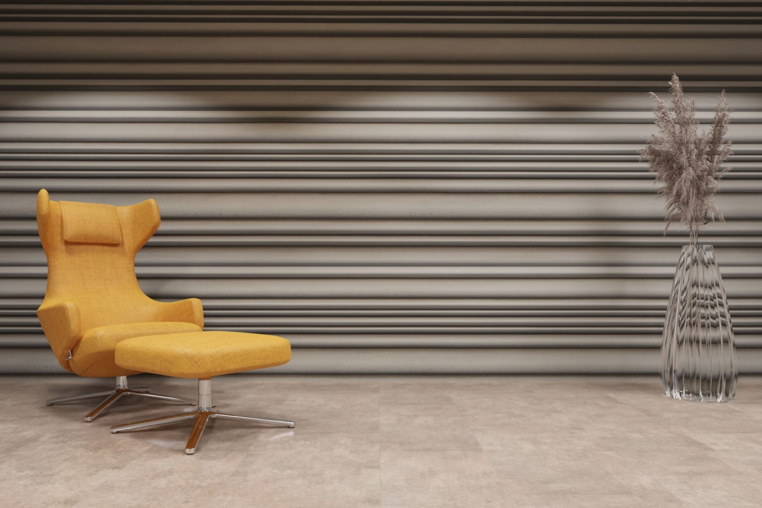 artstone raumfoto choppy grey