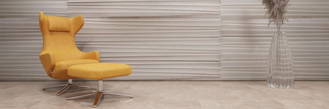 artStone raumfoto wavy crudo