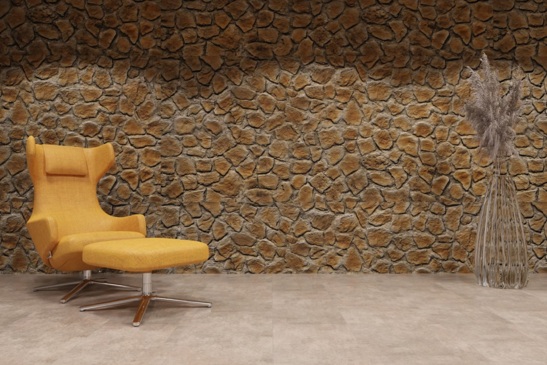 artStone Raumfoto Lastra ocre