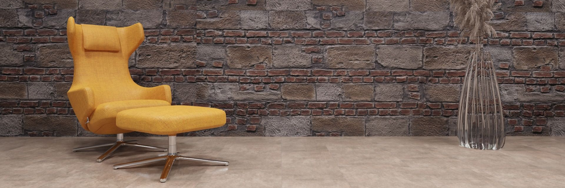 artStone Raumfoto picada vintage cobriza