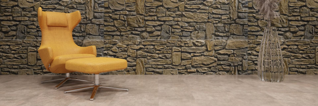 artStone Raumfoto Rustica gris