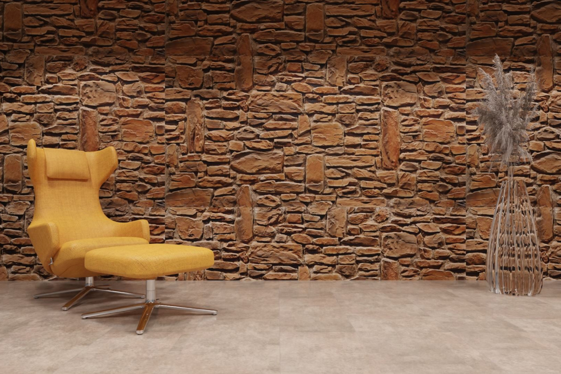 artStone Raumfoto Rustica ocre