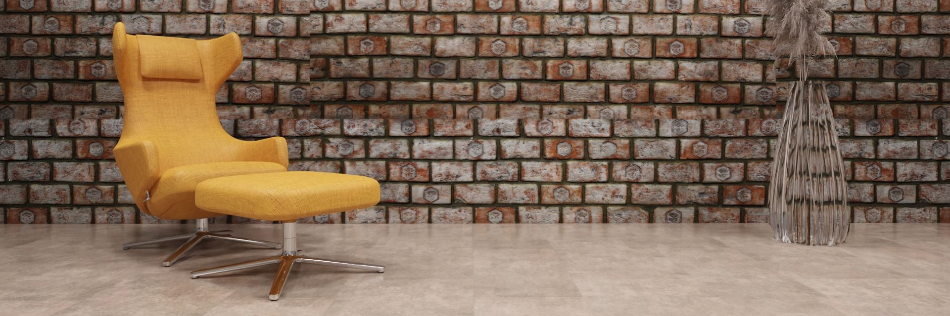 artStone Raumfoto heritage XIX blanca rojo