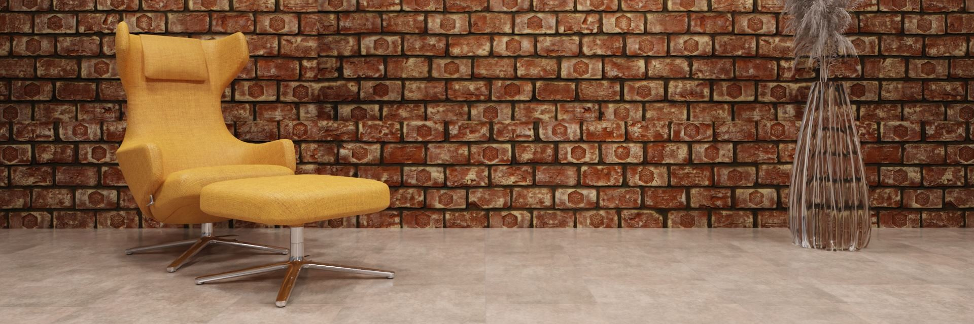 artStone Raumfoto heritage XIX rojo