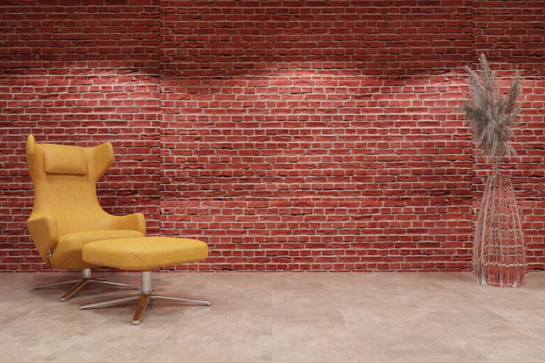 artStone Raumfoto Ladrillo Brecon rojo