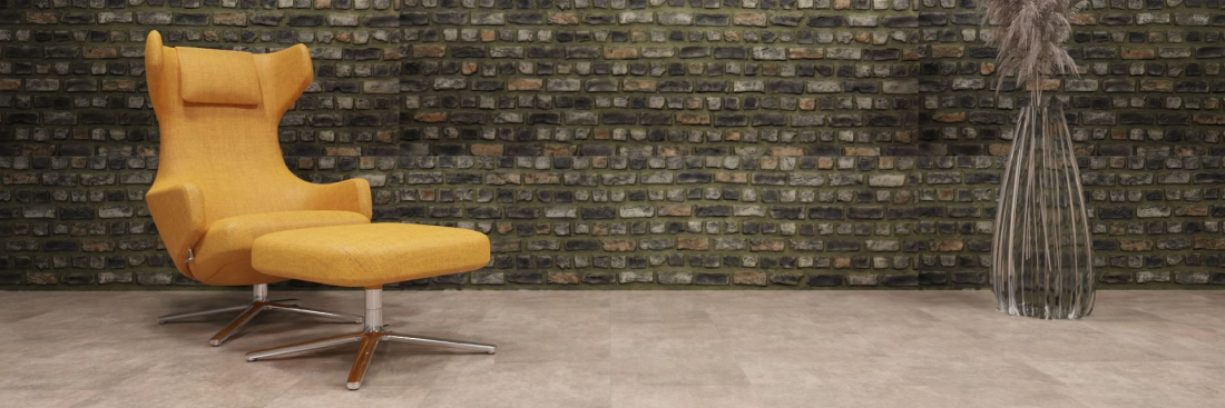 artStone Raumfoto ladrillo loft cue basalto cobriza 