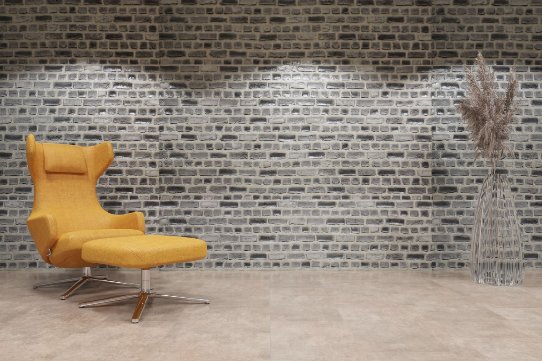 artStone Raumfoto ladrillo loft cue grey dark 