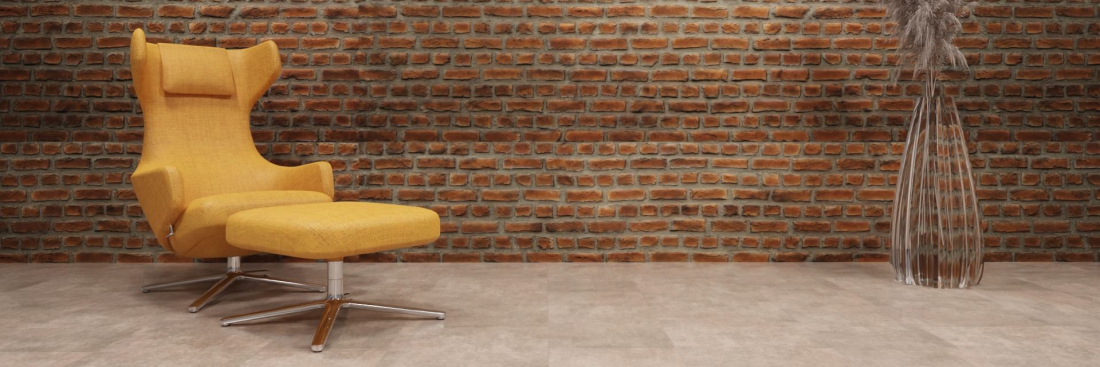 artStone Raumfoto ladrillo loft cue rojo