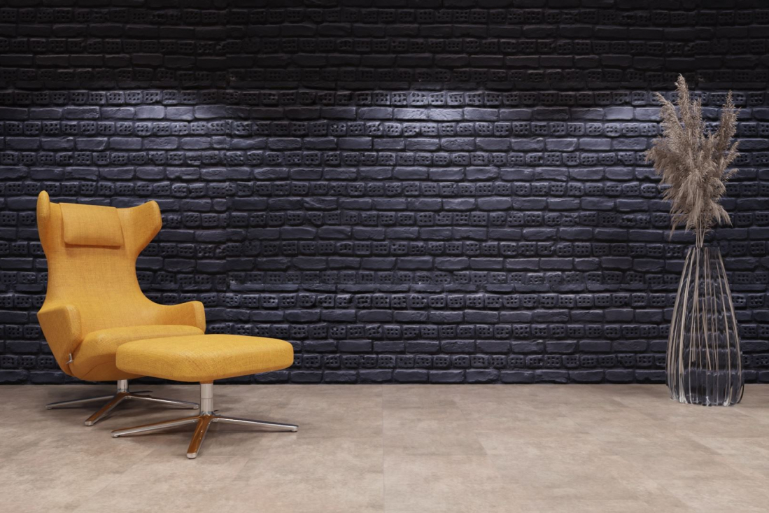 artStone Raumfoto Ladrillo Perforado anthrazit