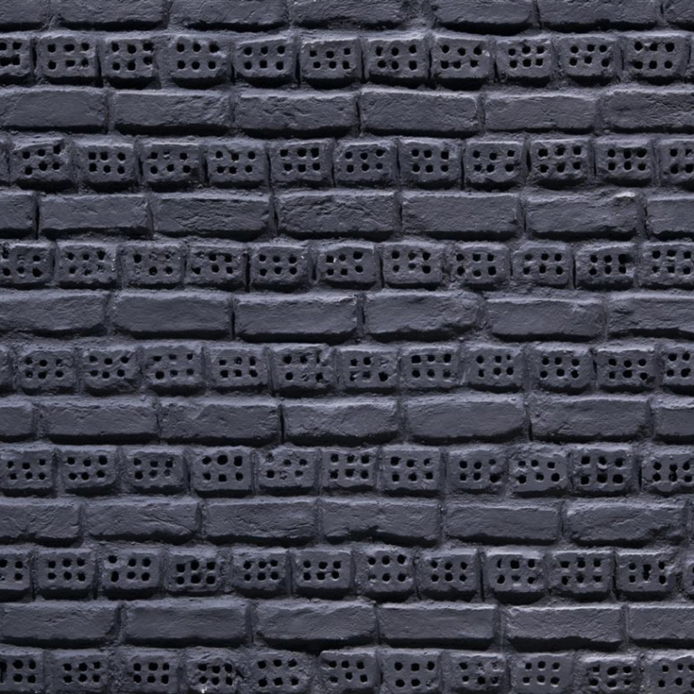 Ladrillo Perforado Anthracite - Artstone Wandpaneel