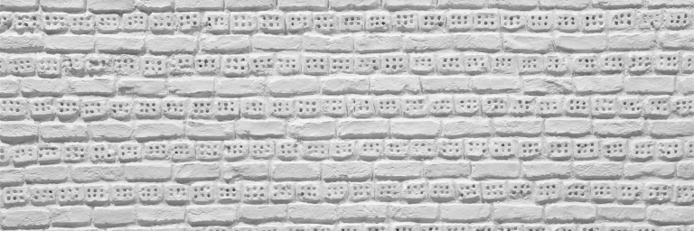 Ladrillo Perforado Blanca - Artstone Wandpaneel