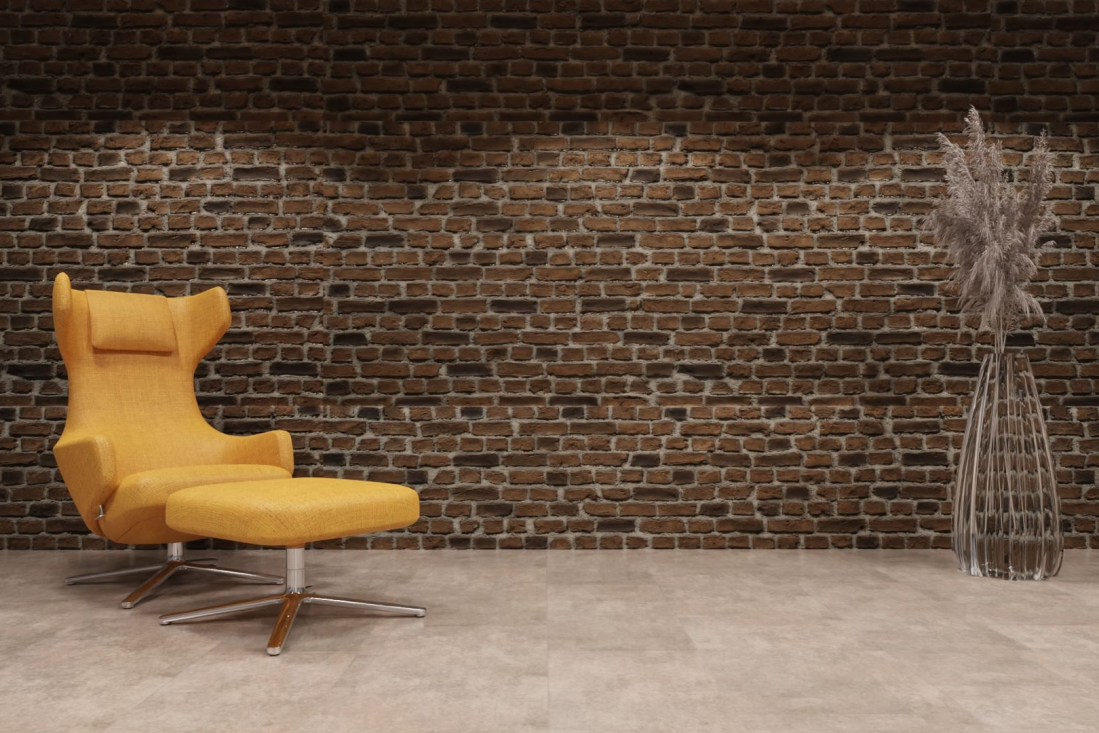 artStone Raumfoto ladrillo vintage cobriza