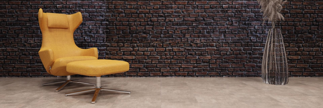 artStone Raumfoto ladrillo vintage rojo