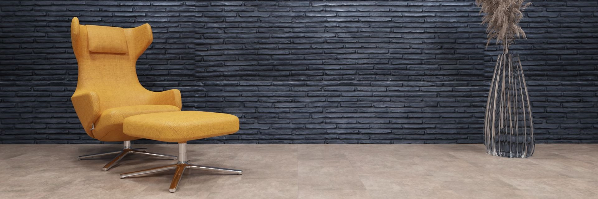 artStone Raufoto Ladrillo anhracite