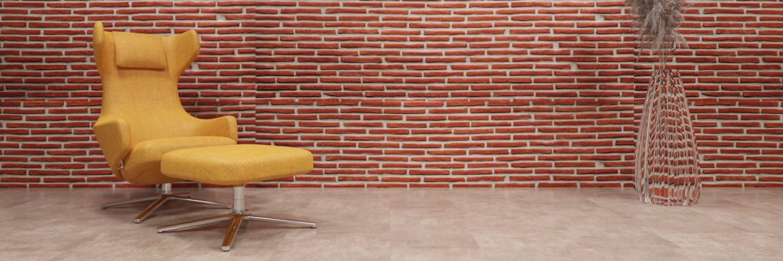 artStone Raufoto Ladrillo rojo