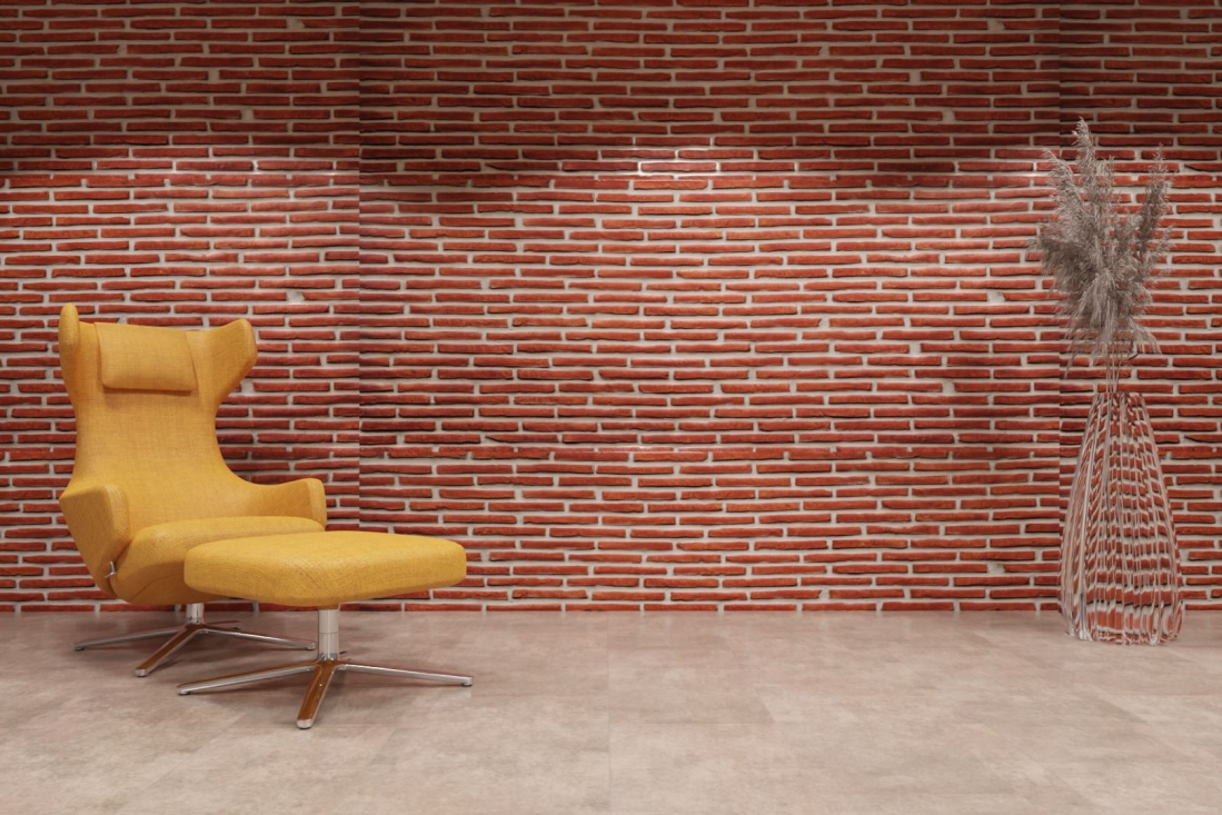 artStone Raufoto Ladrillo rojo